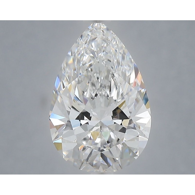 Diament laboratoryjny bezbarwny szlif gruszkowy, 2.06ct, VVS2, D, IGI LG722534865