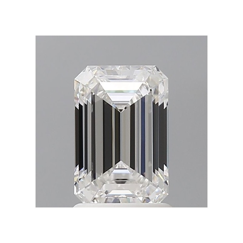 Diament laboratoryjny bezbarwny szlif szmaragdowy, 1.59ct, VVS2, E, IGI LG741532016