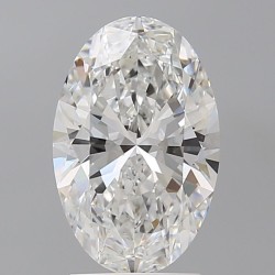 Diament laboratoryjny bezbarwny szlif owalny, 2.6ct, VVS2, E, IGI LG741531968