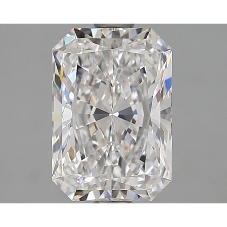 Diament laboratoryjny bezbarwny radiant, 2.06ct, VVS2, D, GIA 6505134302