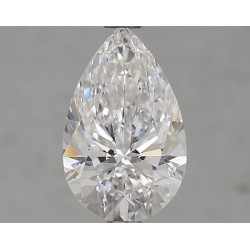 Diament laboratoryjny bezbarwny szlif gruszkowy, 2ct, VVS1, D, GIA 2507121099