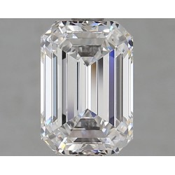 Diament laboratoryjny bezbarwny szlif szmaragdowy, 2.01ct, VVS1, D, GIA 5506161558