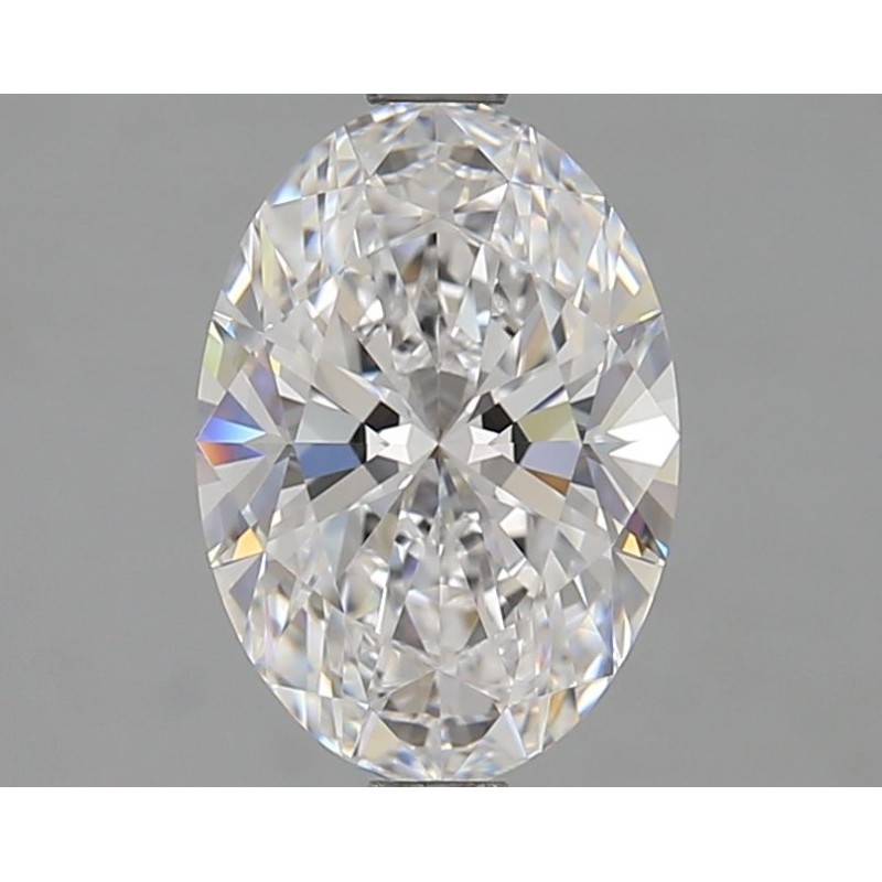 Diament laboratoryjny bezbarwny szlif owalny, 2.12ct, VVS2, D, GIA 7508122126