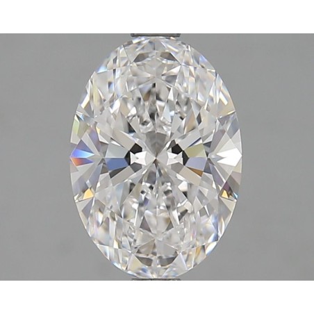 Diament laboratoryjny bezbarwny szlif owalny, 2.12ct, VVS2, D, GIA 7508122126