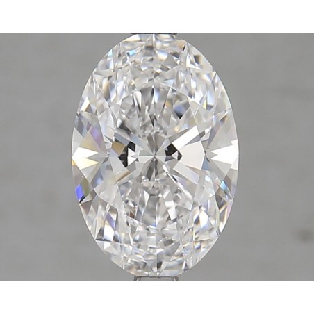 Diament laboratoryjny bezbarwny szlif owalny, 2.21ct, VVS1, D, GIA 2504114541