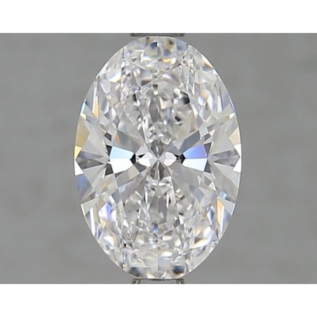 Diament laboratoryjny bezbarwny szlif owalny, 1.39ct, VVS2, D, GIA 6505304674