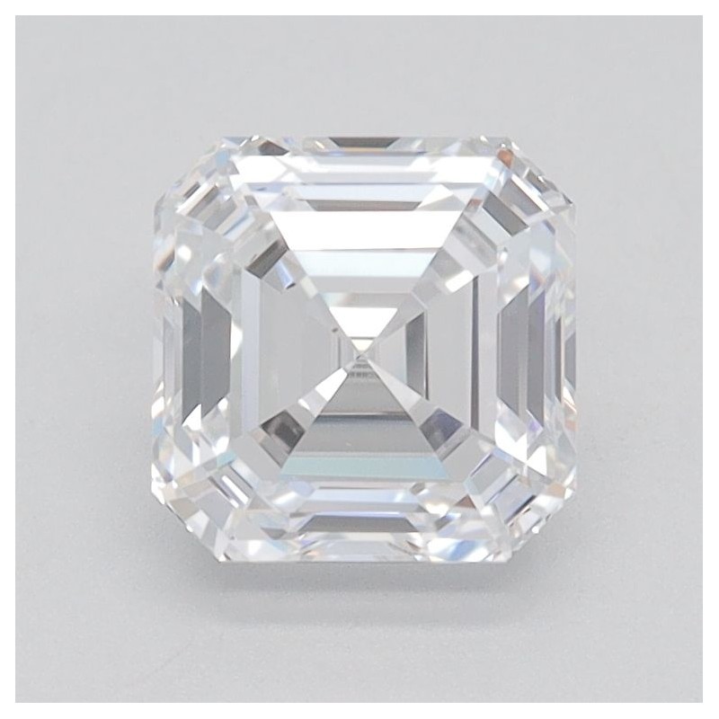 Diament laboratoryjny bezbarwny szlif szmaragdowy kwadratowy, 1.48ct, VVS1, D, IGI LG628488206