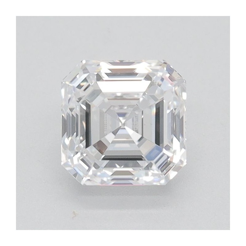 Diament laboratoryjny bezbarwny szlif szmaragdowy kwadratowy, 1ct, VVS2, D, IGI LG627417723