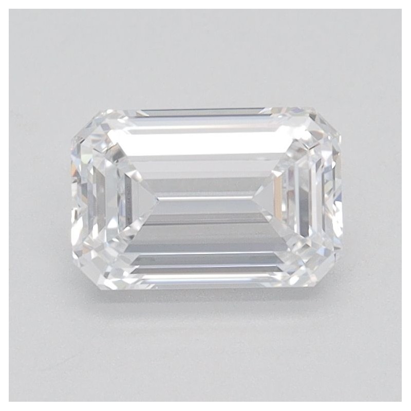 Diament laboratoryjny bezbarwny szlif szmaragdowy, 1ct, VVS2, D, IGI LG628476037