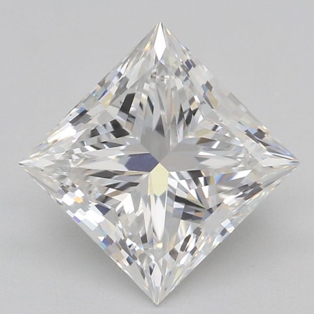 Diament laboratoryjny bezbarwny szlif princess, 1.95ct, VVS2, E, IGI LG605380809