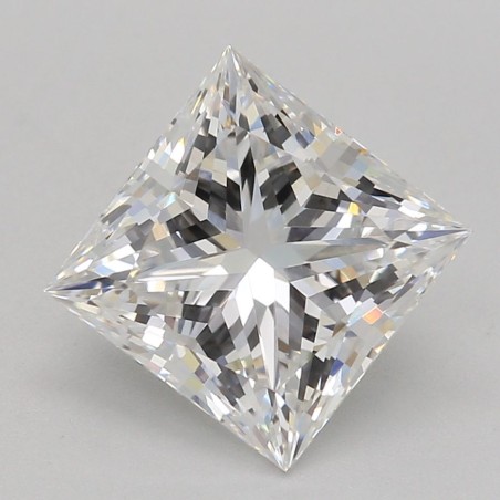 Diament laboratoryjny bezbarwny szlif princess, 1.55ct, VVS2, E, IGI LG588334803