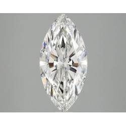 Diament laboratoryjny bezbarwny markiza, 2.1ct, VVS2, F, IGI LG726518897