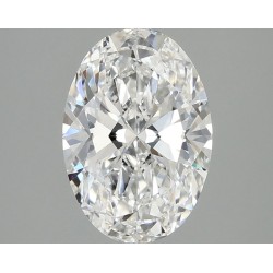 Diament laboratoryjny bezbarwny szlif owalny, 1.97ct, VVS2, D, IGI LG737569309