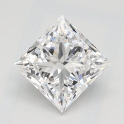 Diament laboratoryjny bezbarwny szlif princess, 1.02ct, VVS1, D, IGI LG719550995