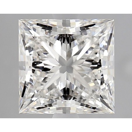 Diament laboratoryjny bezbarwny szlif princess, 2.62ct, VVS2, F, IGI LG546223329