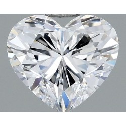 Diament laboratoryjny bezbarwny serce, 1.02ct, VVS2, E, HRD 240000165743