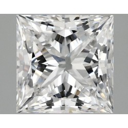 Diament laboratoryjny bezbarwny szlif princess, 2.08ct, VVS2, D, IGI LG713579499