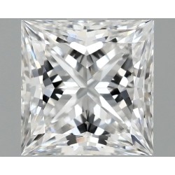 Diament laboratoryjny bezbarwny szlif princess, 1.55ct, VVS2, E, IGI LG714506133