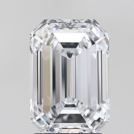 Diament laboratoryjny bezbarwny szlif szmaragdowy, 2.03ct, IF, F, IGI LG668433338