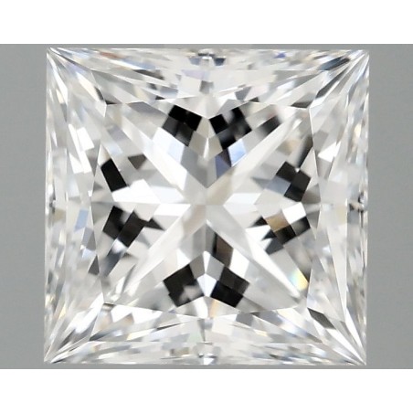 Diament laboratoryjny bezbarwny szlif princess, 2.07ct, VVS2, E, IGI LG701509012