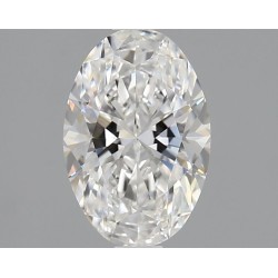Diament laboratoryjny bezbarwny szlif owalny, 1.09ct, VVS2, D, IGI LG733563548