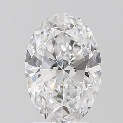 Diament laboratoryjny bezbarwny szlif owalny, 1.98ct, VVS2, D, IGI LG743532008