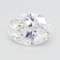 Diament laboratoryjny bezbarwny szlif owalny, 2.55ct, VVS1, D, GIA LG2484020308