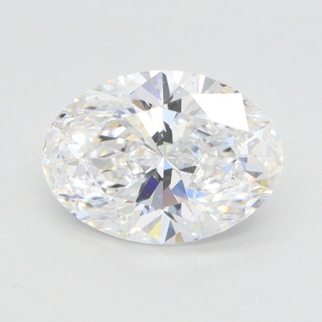 Diament laboratoryjny bezbarwny szlif owalny, 2.55ct, VVS1, D, GIA LG2484020308