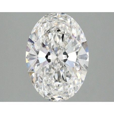 Diament laboratoryjny bezbarwny szlif owalny, 1.8ct, VVS2, E, IGI LG740509697