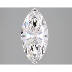 Diament laboratoryjny bezbarwny markiza, 2ct, VVS2, E, IGI LG648408959