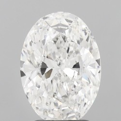Diament laboratoryjny bezbarwny szlif owalny, 2.55ct, VVS2, D, IGI LG737511603