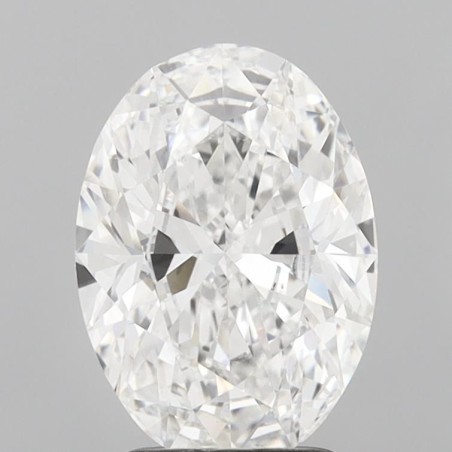 Diament laboratoryjny bezbarwny szlif owalny, 2.55ct, VVS2, D, IGI LG737511603