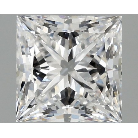 Diament laboratoryjny bezbarwny szlif princess, 2.06ct, VVS2, D, IGI LG710513839