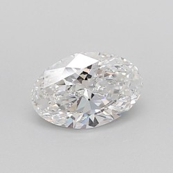 Diament laboratoryjny bezbarwny szlif owalny, 1.79ct, VVS2, D, IGI LG706565579