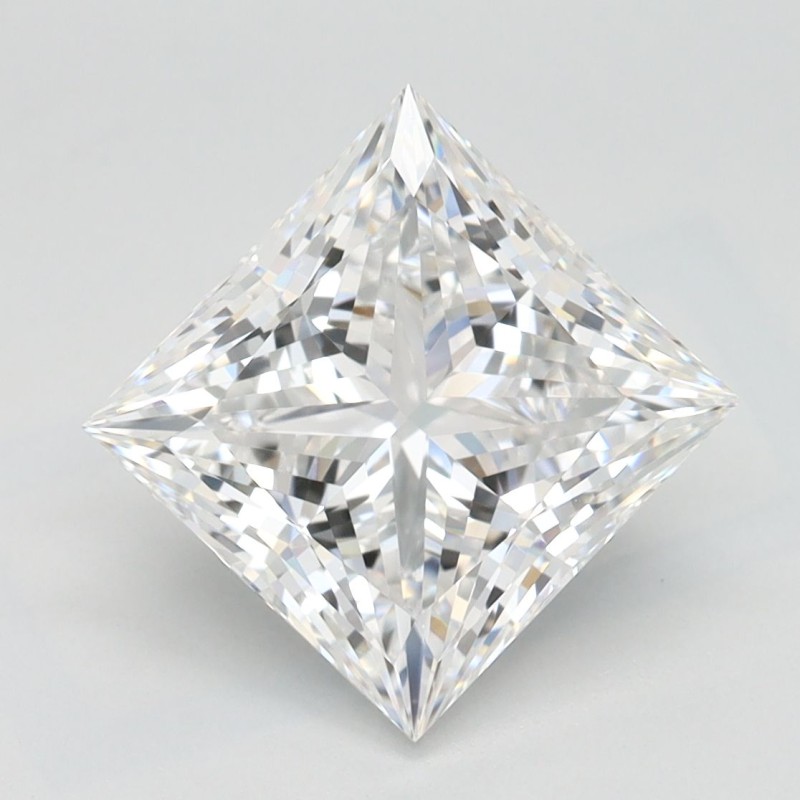 Diament laboratoryjny bezbarwny szlif princess, 2.76ct, VVS1, D, IGI LG720587133