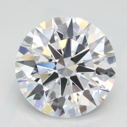 Diament laboratoryjny bezbarwny szlif okrągły, 2.12ct, VVS1, D, IGI LG720587117