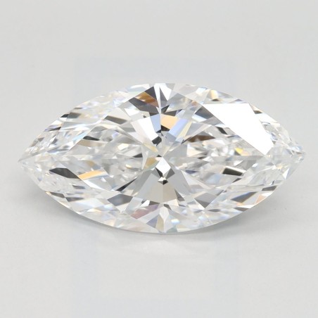 Diament laboratoryjny bezbarwny markiza, 2.1ct, VVS1, D, GIA 2528819461