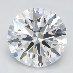 Diament laboratoryjny bezbarwny szlif okrągły, 2.09ct, VVS1, D, IGI LG720587113