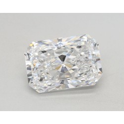 Diament laboratoryjny bezbarwny radiant, 1.55ct, VVS2, D, GIA LG7482404276