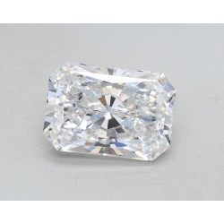 Diament laboratoryjny bezbarwny radiant, 1.58ct, VVS2, D, GIA LG2486463188