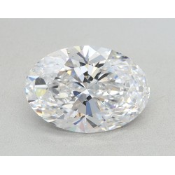 Diament laboratoryjny bezbarwny szlif owalny, 1.54ct, VVS1, D, GIA 7482462441
