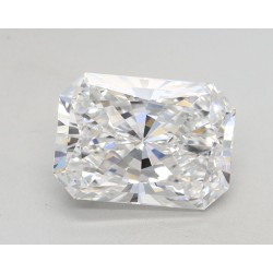 Diament laboratoryjny bezbarwny radiant, 2.08ct, VVS1, D, GIA LG6482404259