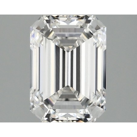 Diament laboratoryjny bezbarwny szlif szmaragdowy, 2.1ct, VVS2, F, IGI LG743547876