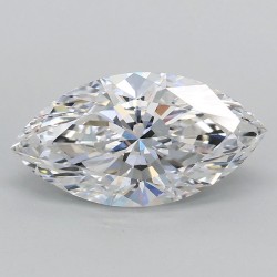 Diament laboratoryjny bezbarwny markiza, 1.59ct, VVS2, D, IGI LG739537895