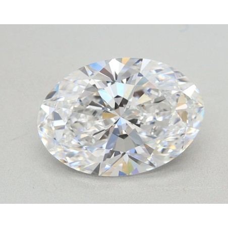 Diament laboratoryjny bezbarwny szlif owalny, 1.4ct, VVS2, D, GIA LG2486402271