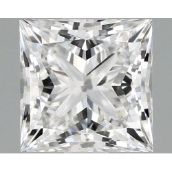 Diament laboratoryjny bezbarwny szlif princess, 1.04ct, VVS2, D, IGI LG713515097