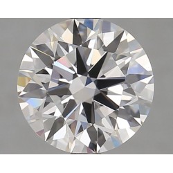 Diament laboratoryjny bezbarwny szlif okrągły, 2.4ct, VVS1, D, GIA 6505113520