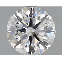 Diament laboratoryjny bezbarwny szlif okrągły, 2.67ct, VVS1, D, GIA 7501113587
