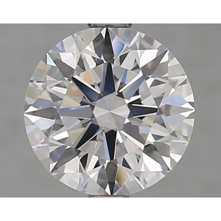 Diament laboratoryjny bezbarwny szlif okrągły, 2.06ct, VVS1, D, GIA 6502111609