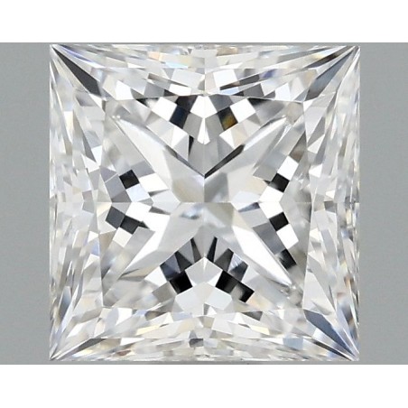 Diament laboratoryjny bezbarwny szlif princess, 1.04ct, VVS2, D, IGI LG704538165